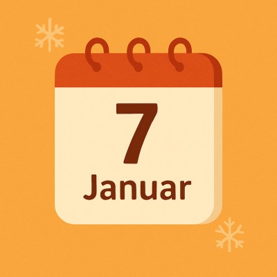 Historischer Kalender – 7. Januar